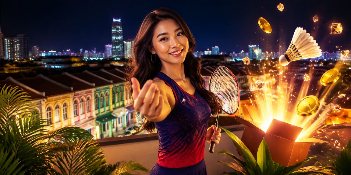 Pengguna Penang mendaftar dan mendapat bonus permainan pertama di 2bd